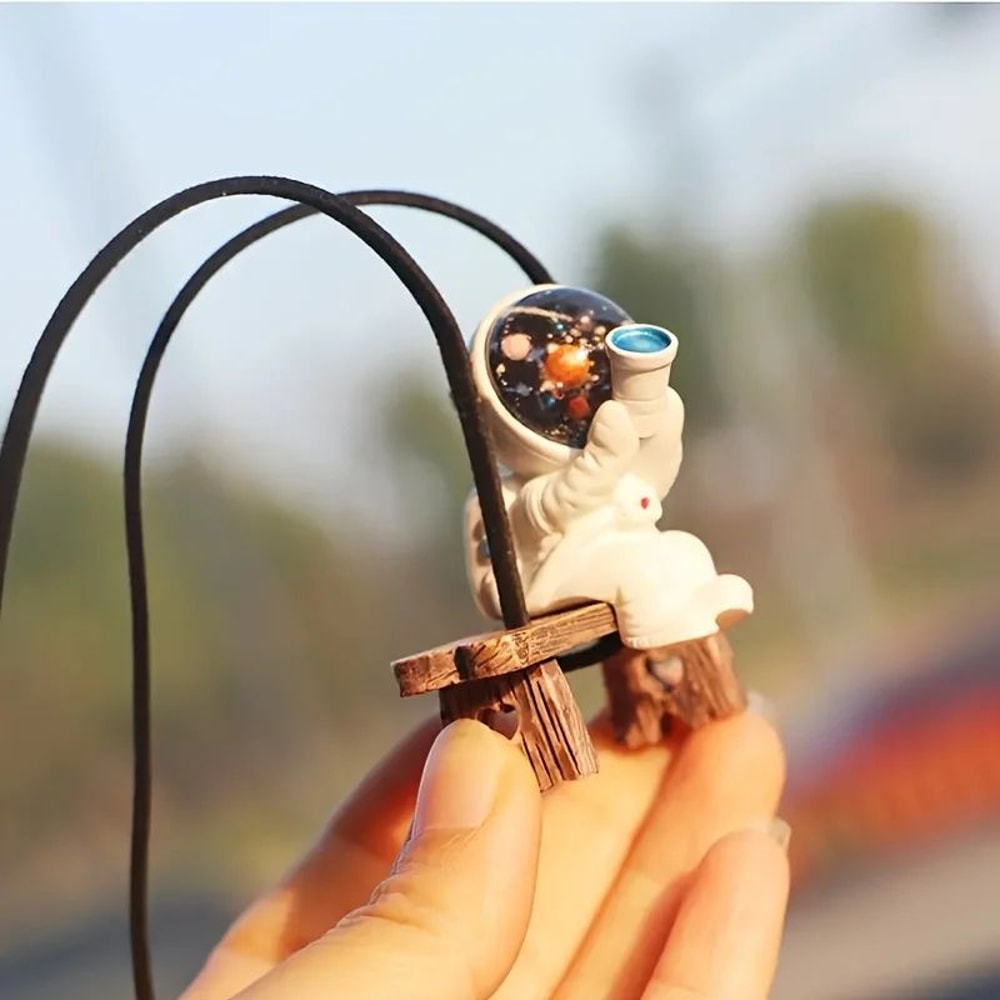Astronaut Car Hanging Pendant Decor 1