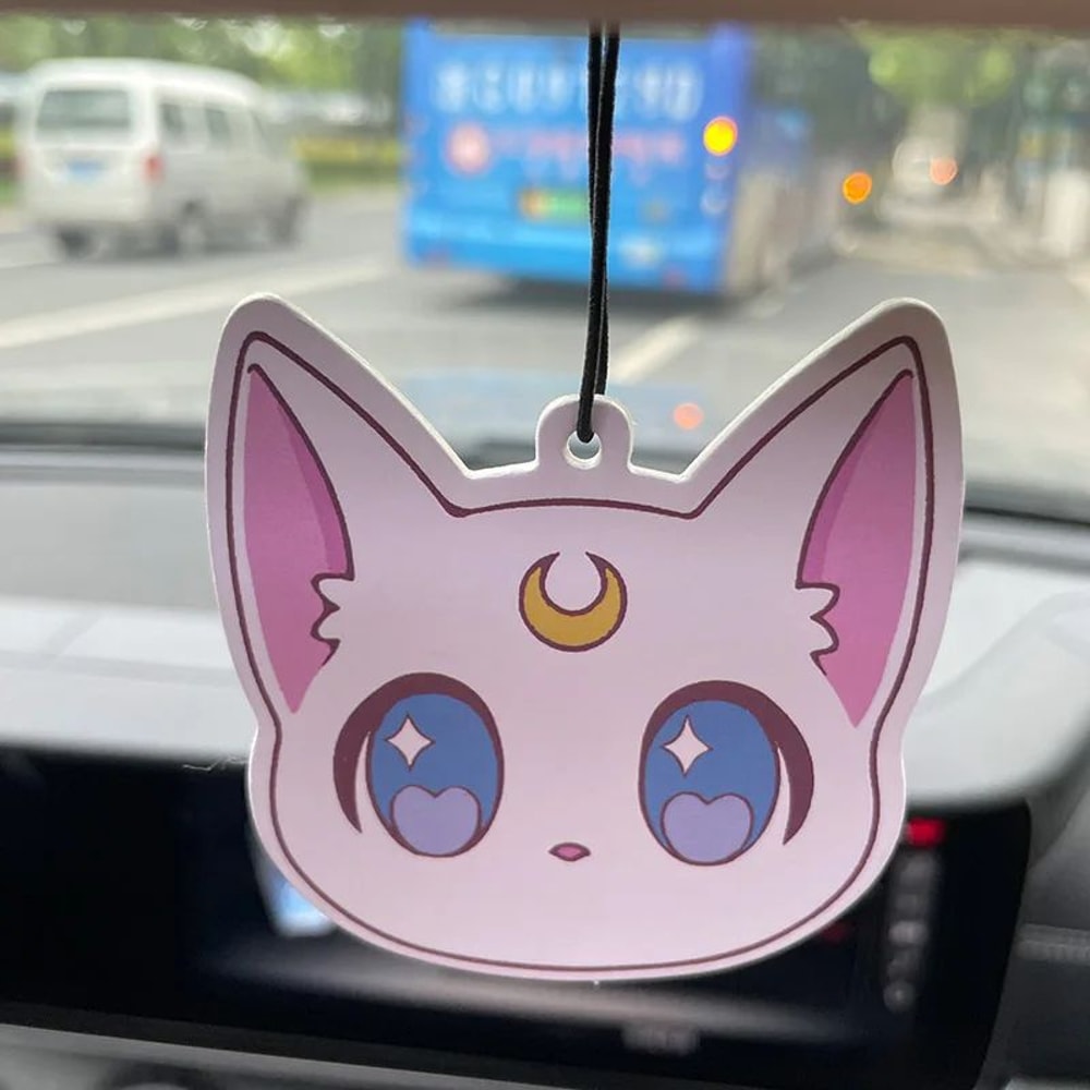 Cute Cat Hanging Car Air Freshener 6