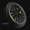 Tesla Model Y 19 Inch Turbine Hubcap Set 7