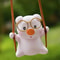 Cute Pink Swing Pig Car Hanging Ornament 1