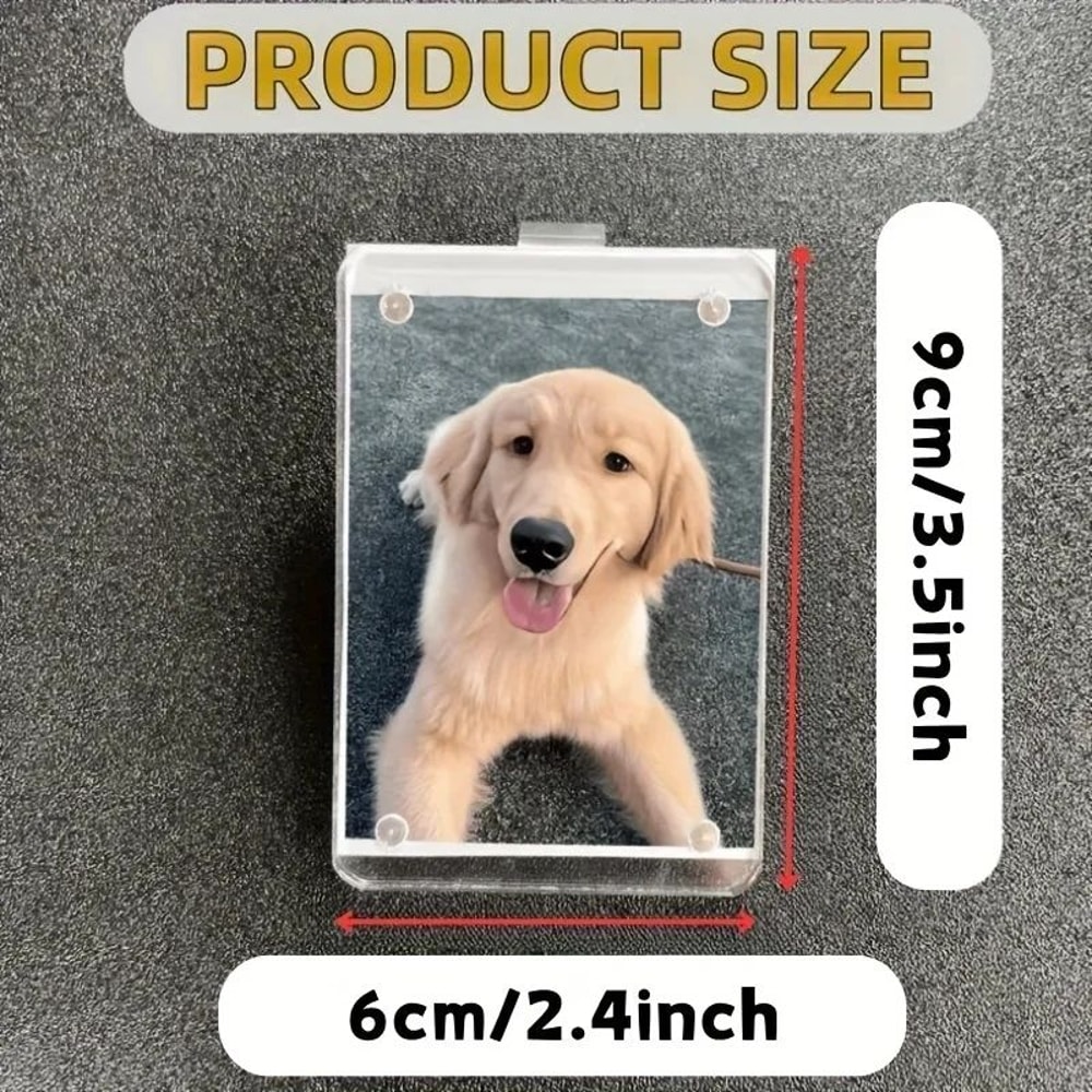 Magnetic Car Visor Photo Clip Holder 3