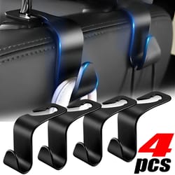 heavy duty car back seat hook organizer