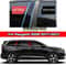 Glossy Pillar Post Trim Stickers For Peugeot And Citroen 12