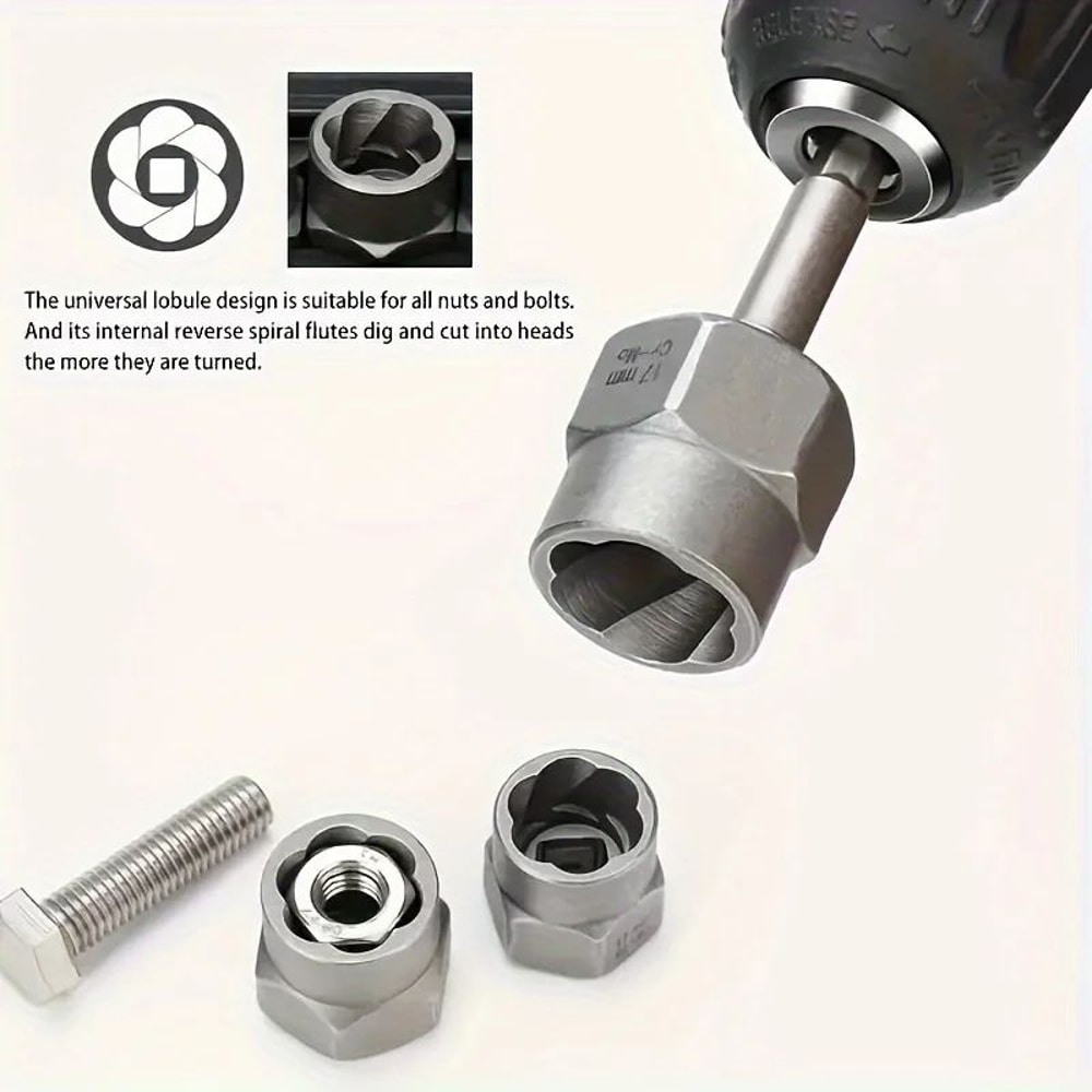 14pcs Impact Socket Bolt Extractor Set 4