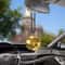 Metal Wheel Hub Car Hanging Ornament 1