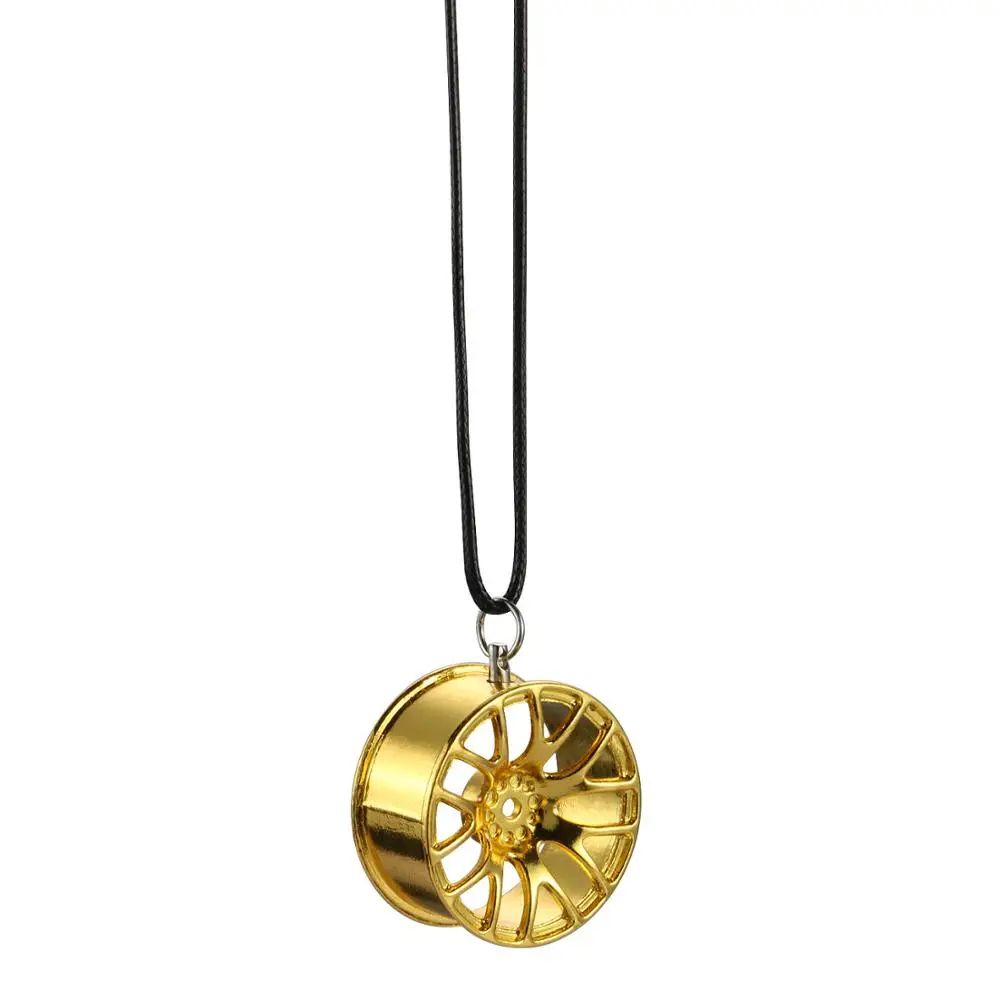 Metal Wheel Hub Car Hanging Ornament 12