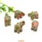 Mini Crystal Elephant Healing Figurine 28
