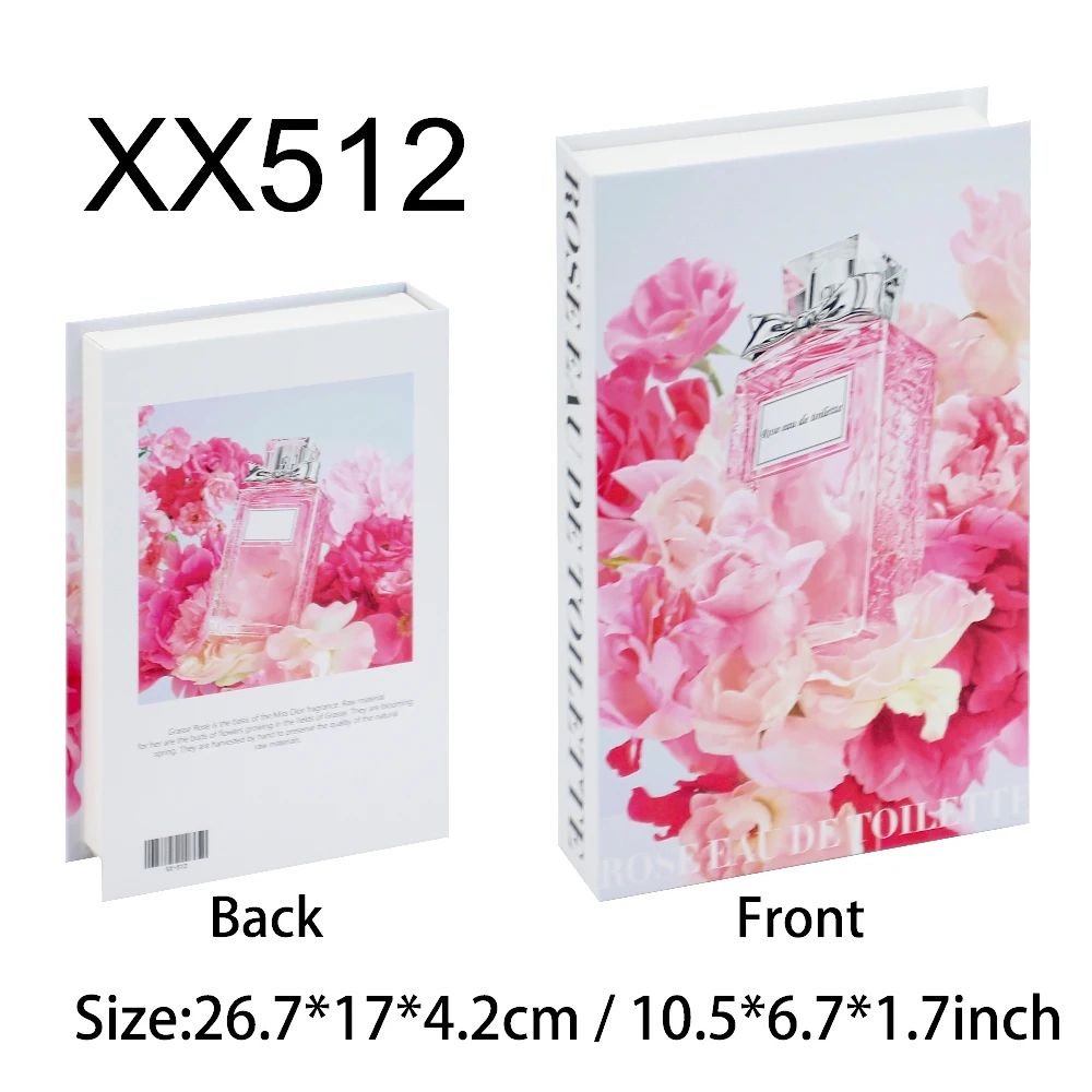 Decorative Fake Book Storage Box Set 5