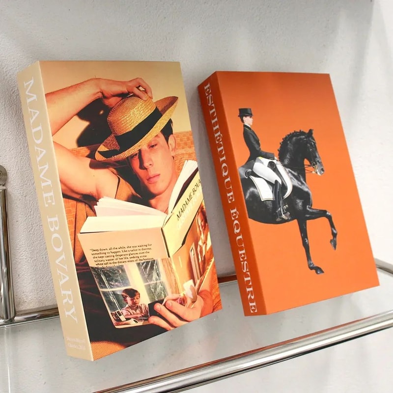 Decorative Fake Book Storage Box Set 8