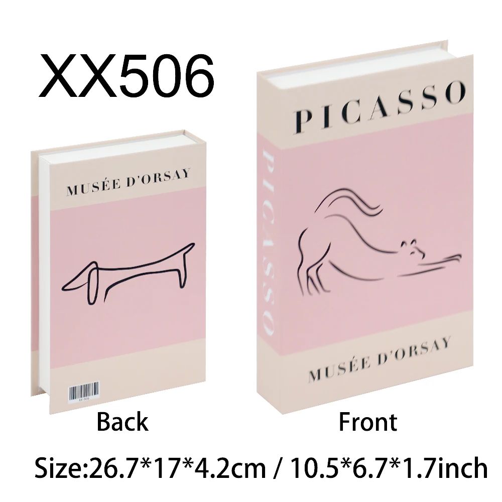 Decorative Fake Book Storage Box Set 20