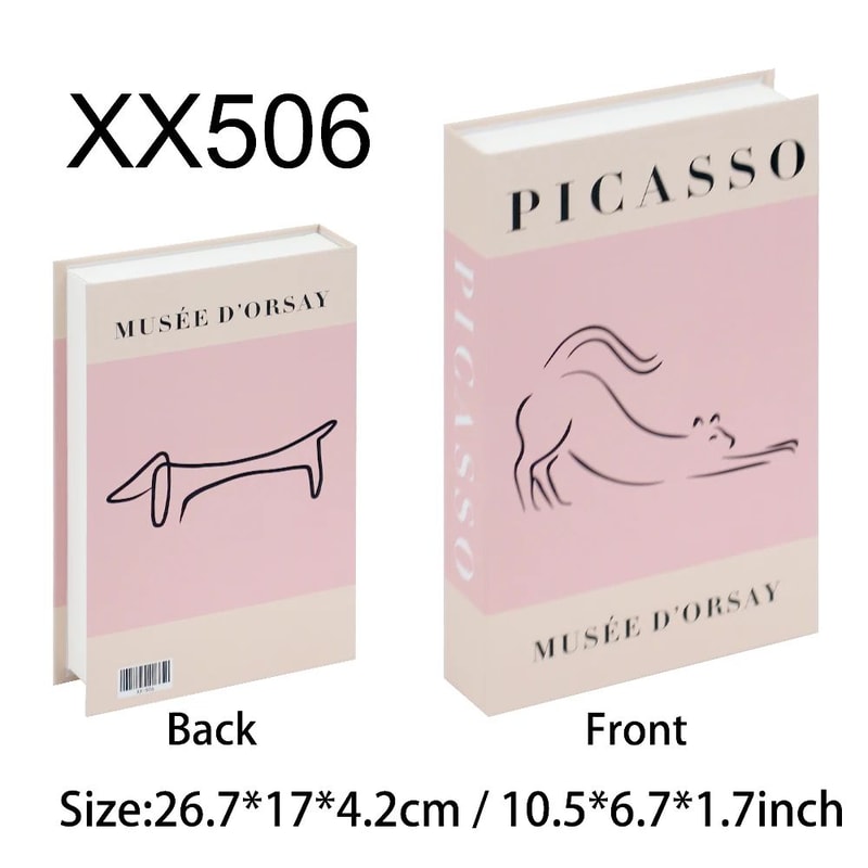 Decorative Fake Book Storage Box Set 20