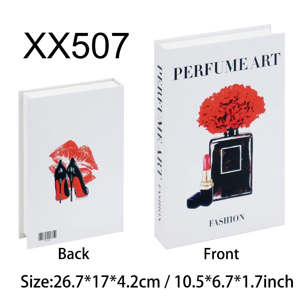 Decorative Fake Book Storage Box Set 21