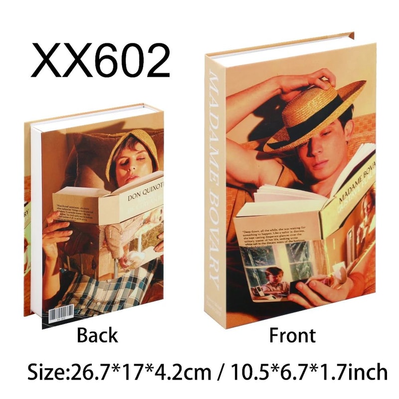 Decorative Fake Book Storage Box Set 12