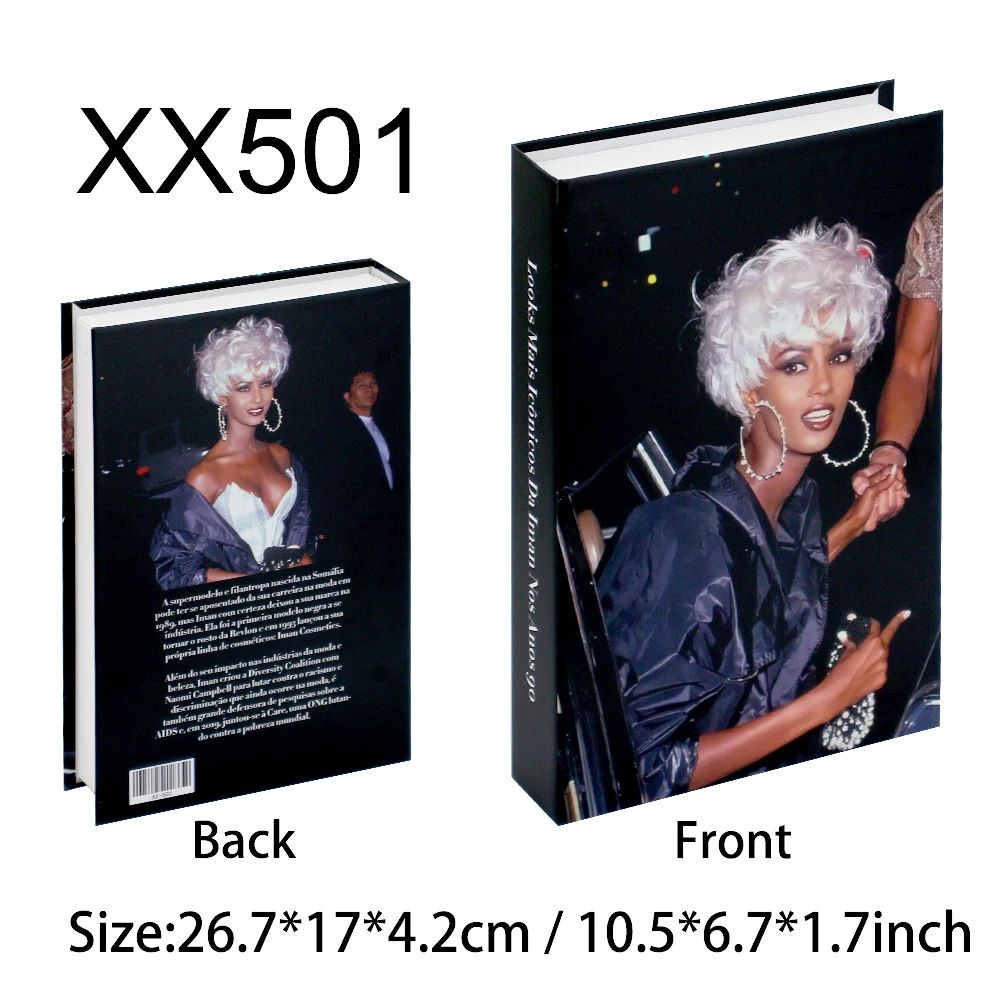 Decorative Fake Book Storage Box Set 15