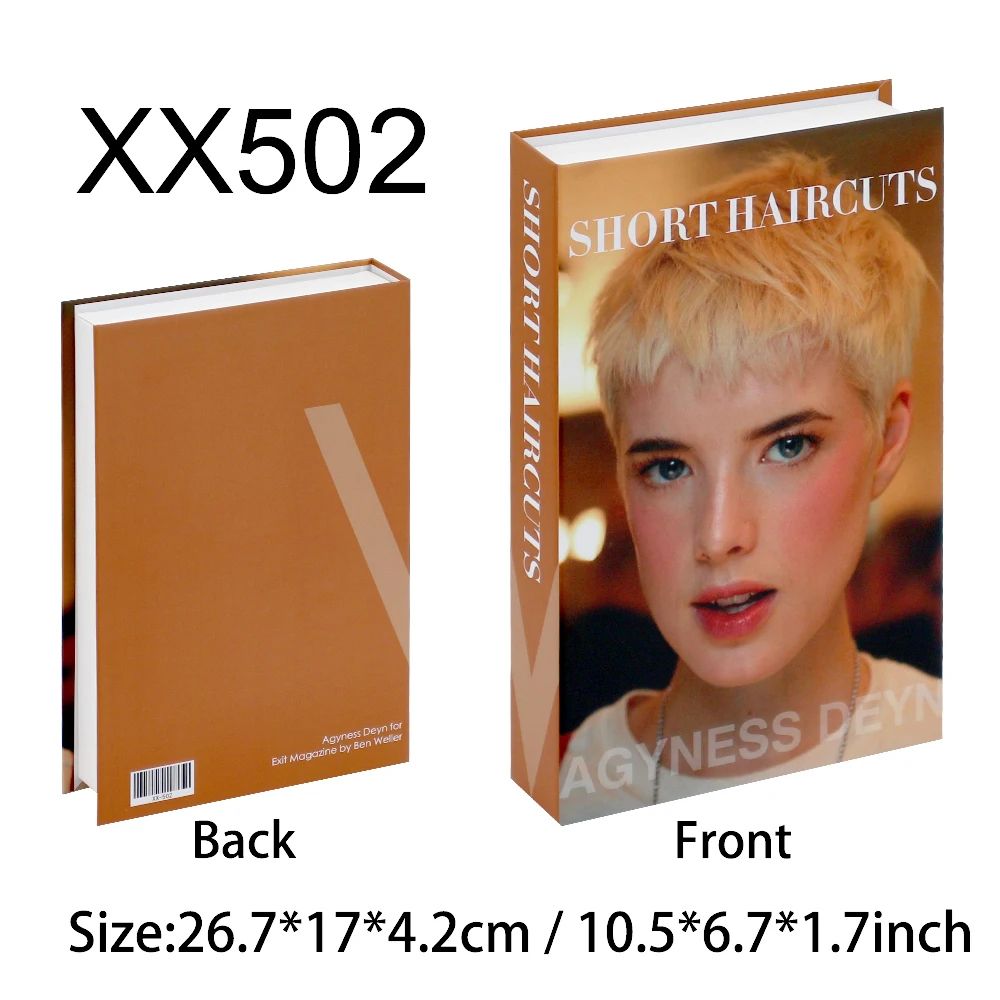 Decorative Fake Book Storage Box Set 16