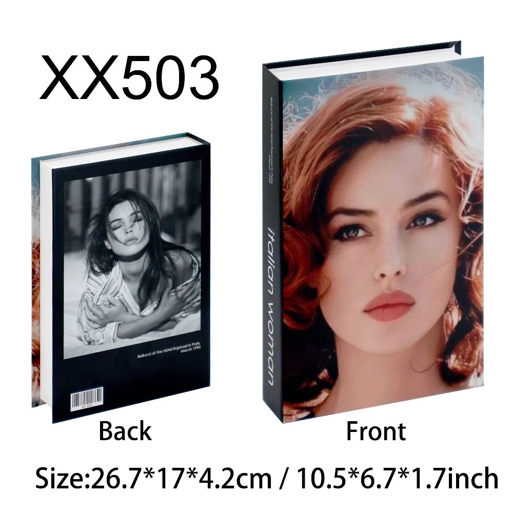 Decorative Fake Book Storage Box Set 17