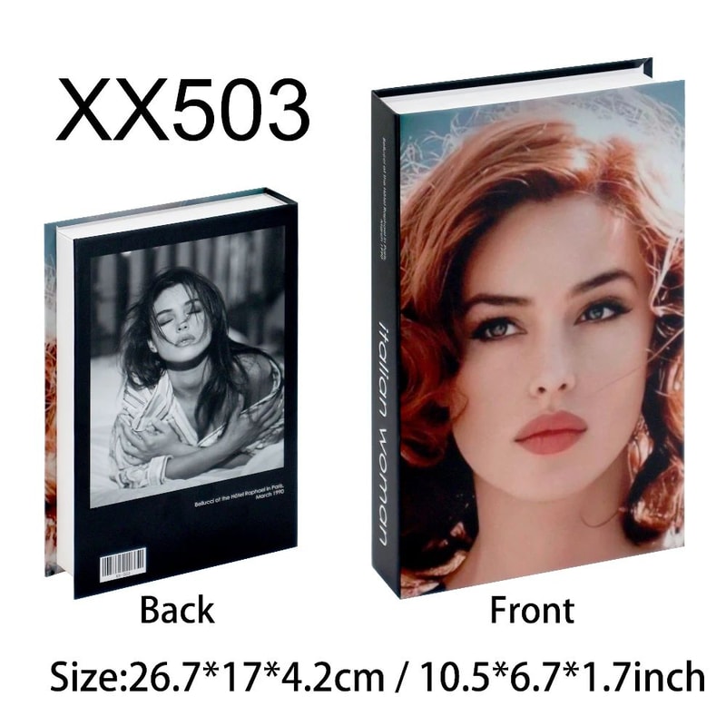 Decorative Fake Book Storage Box Set 17