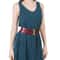 Women Wide Sequin Elastic Waist Belt 4