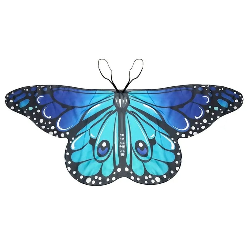 Kids Butterfly Fairy Wings Costume Cape 11