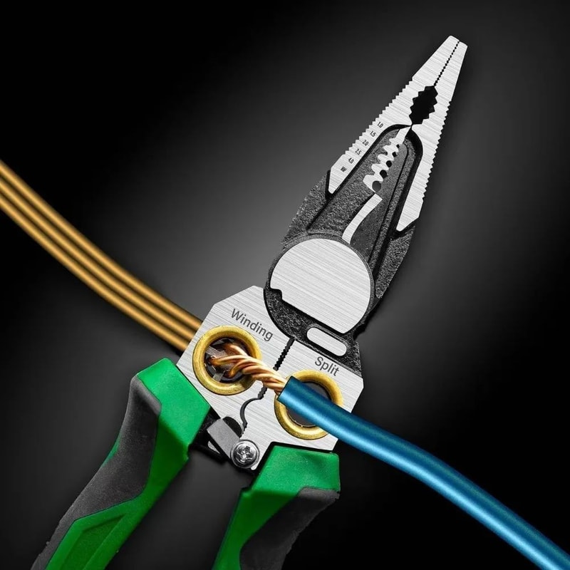 8 In 1 Wire Stripper Pliers With Voltage Tester 8