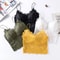 Women Lace Sequin Crop Top Bralette 0