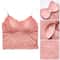 Women Lace Sequin Crop Top Bralette 3