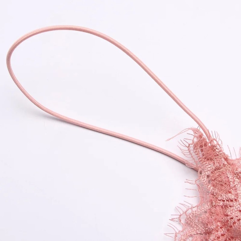 Women Lace Sequin Crop Top Bralette 6