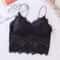 Women Lace Sequin Crop Top Bralette 9