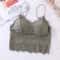 Women Lace Sequin Crop Top Bralette 10