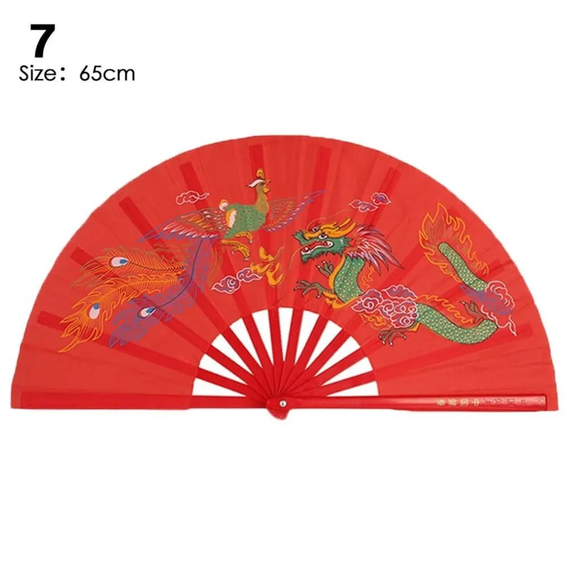 Chinese Kung Fu Folding Fan Decor 12
