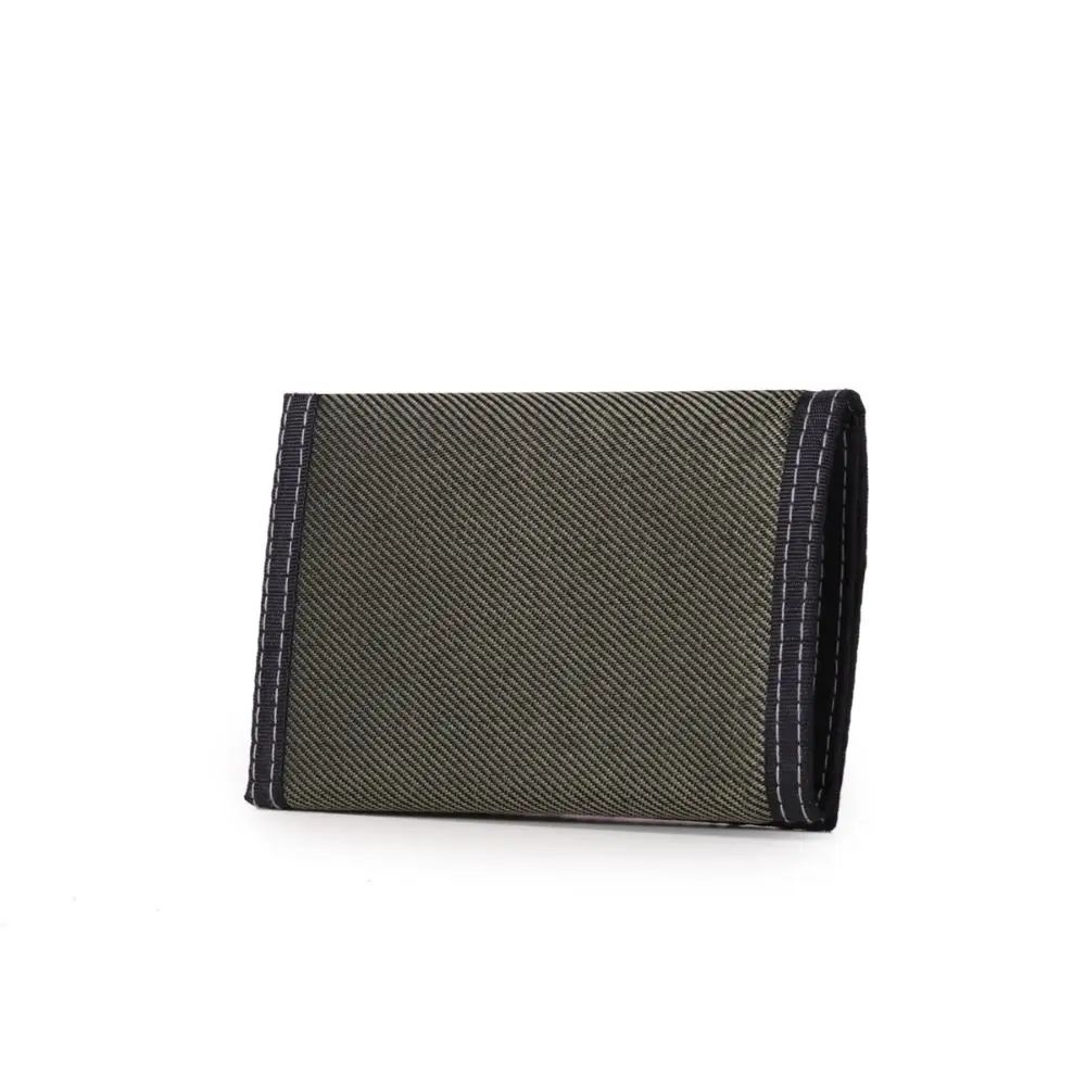 Men Canvas Trifold Wallet Card Holder 4