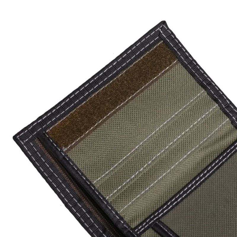 Men Canvas Trifold Wallet Card Holder 8