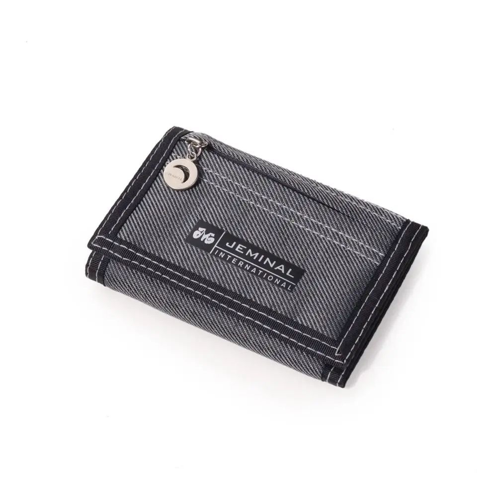 Men Canvas Trifold Wallet Card Holder 13