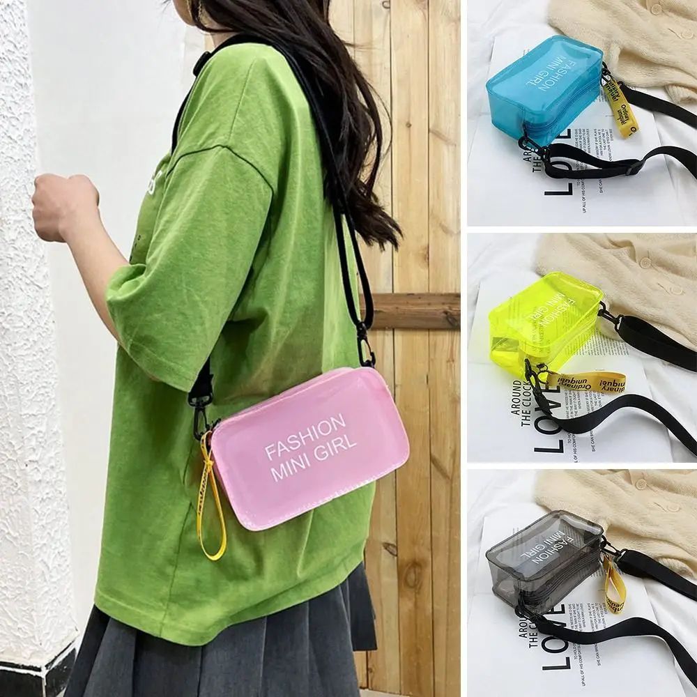 Transparent Jelly Crossbody Mini Bag 0
