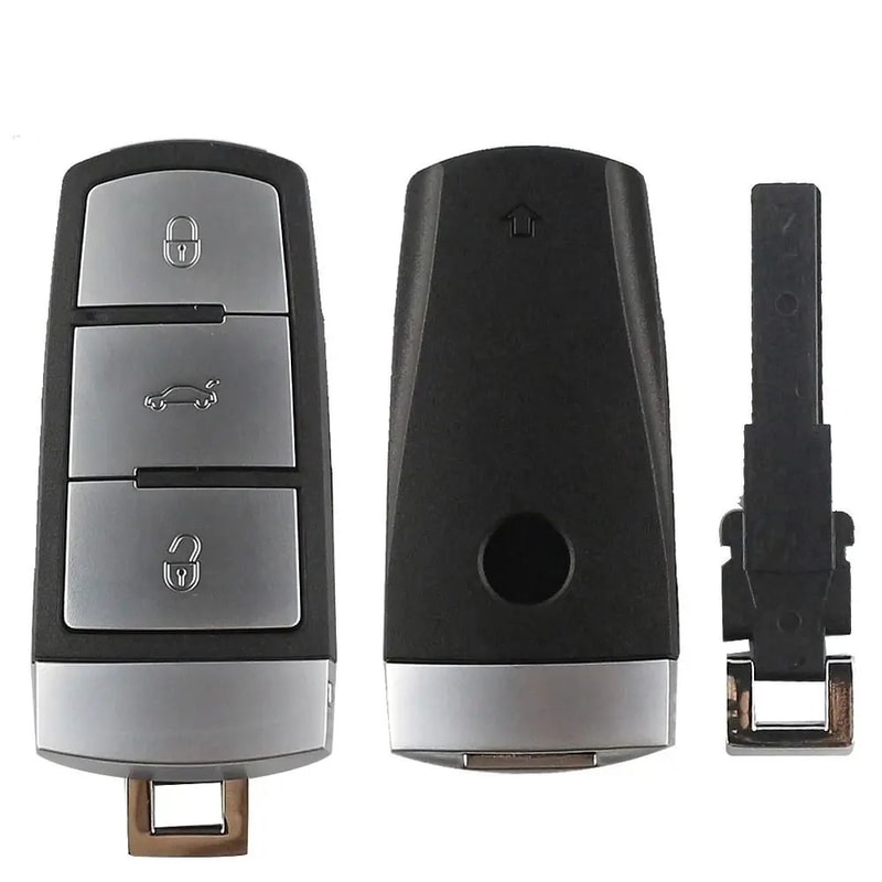 VW 3 Button Car Key Shell Replacement 0