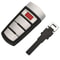 VW 3 Button Car Key Shell Replacement 6