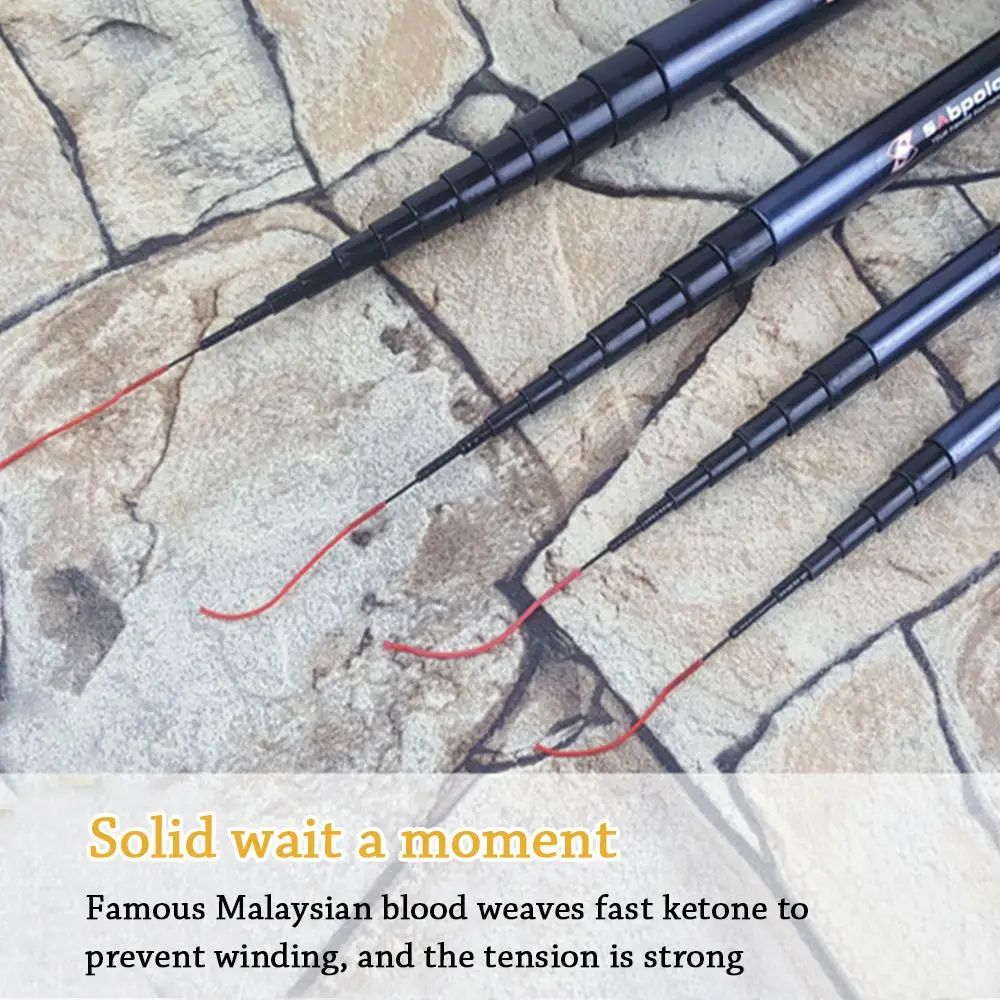 Ultralight Telescopic Fishing Rod Portable Pole 7
