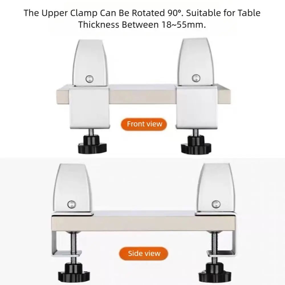 Aluminum Desk Partition Clamp Clip 1