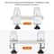 Aluminum Desk Partition Clamp Clip 1