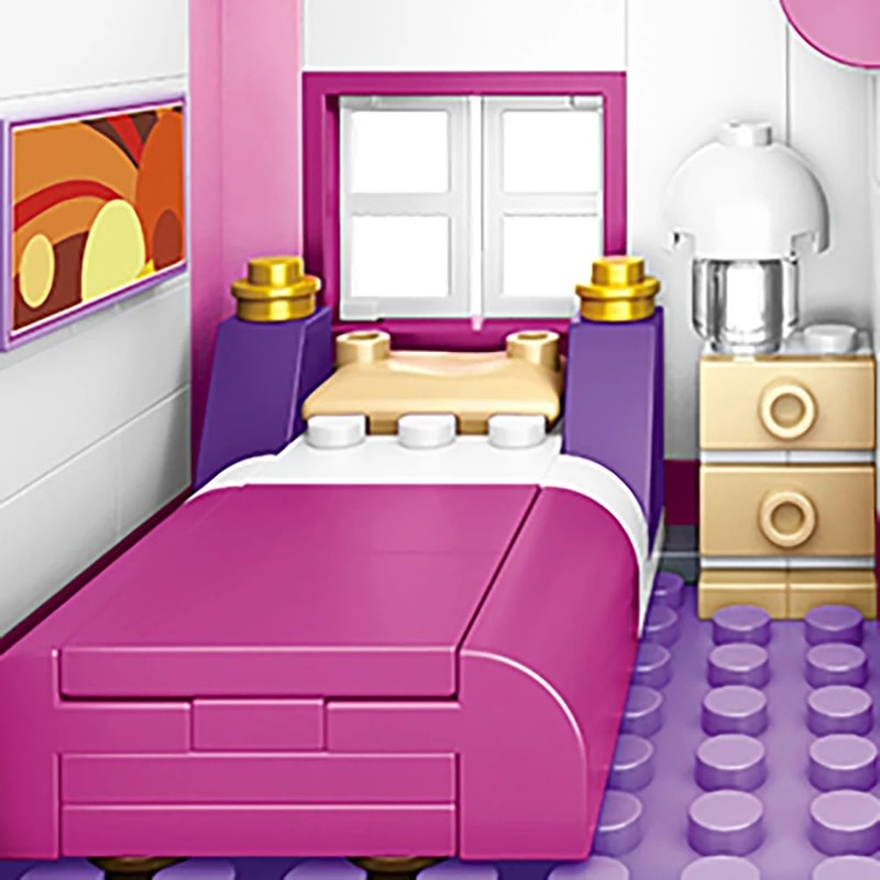 Friends City Seaside Villa Building Blocks Set 9