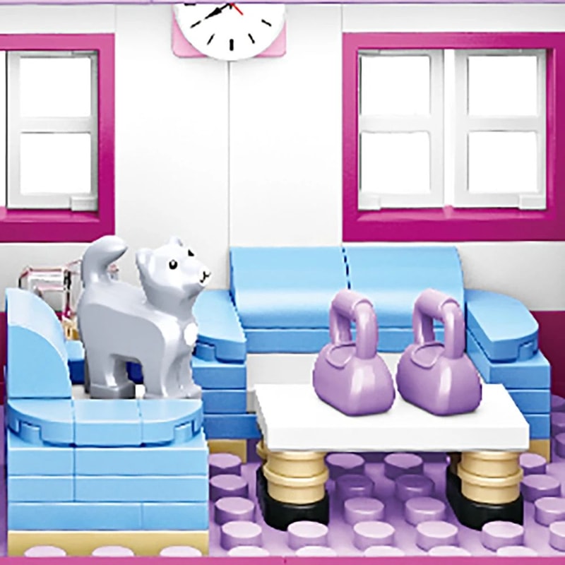 Friends City Seaside Villa Building Blocks Set 11