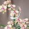 Orchid Flower Bouquet Building Block Set 4