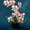 Orchid Flower Bouquet Building Block Set 6