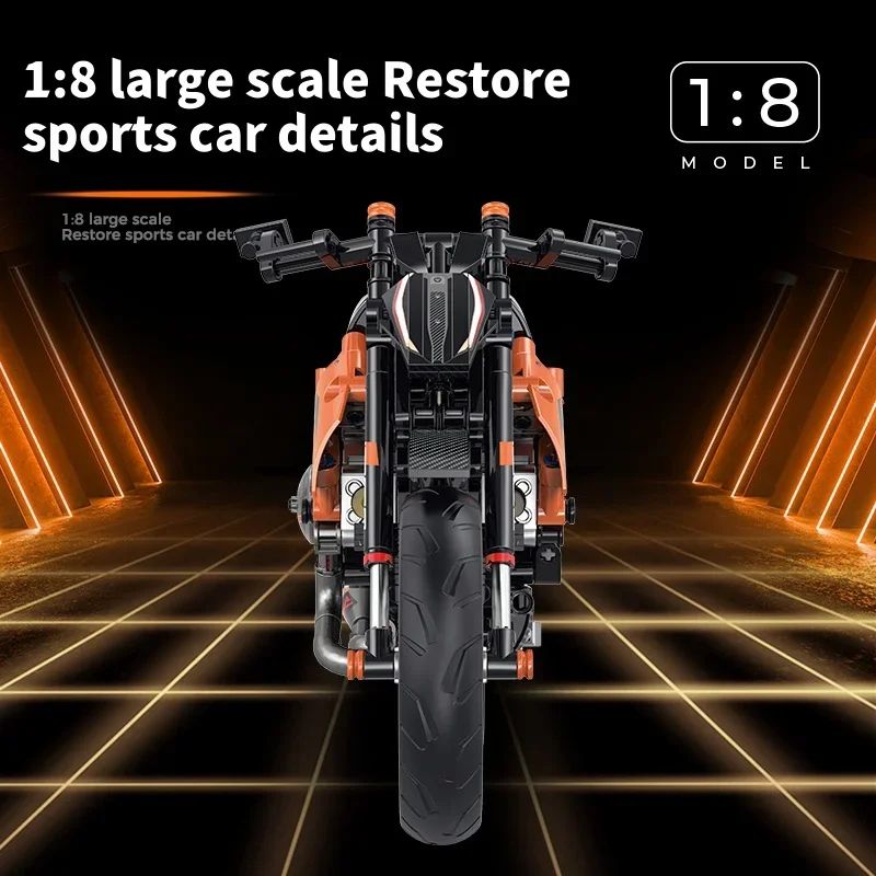 Technical Motorcycle Building Block Set 6