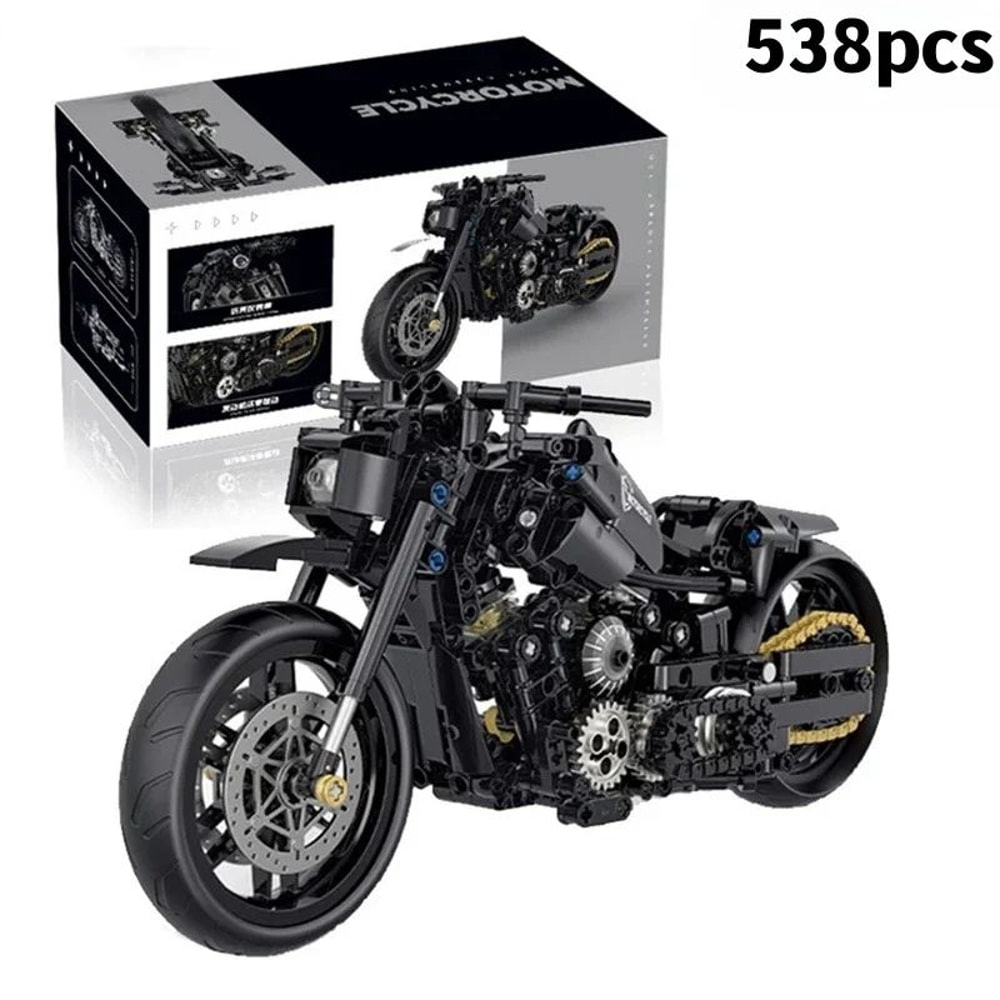 Technical Motorcycle Building Block Set 11