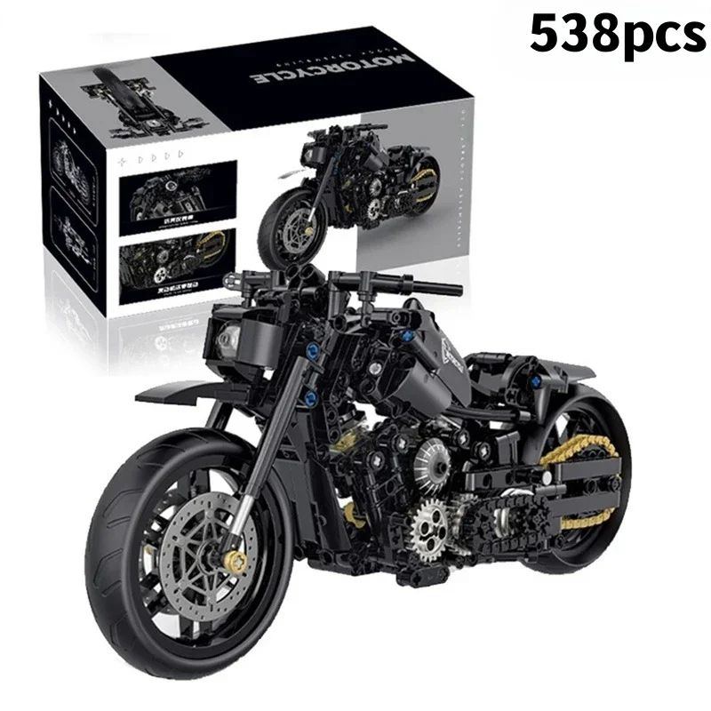 Technical Motorcycle Building Block Set 11