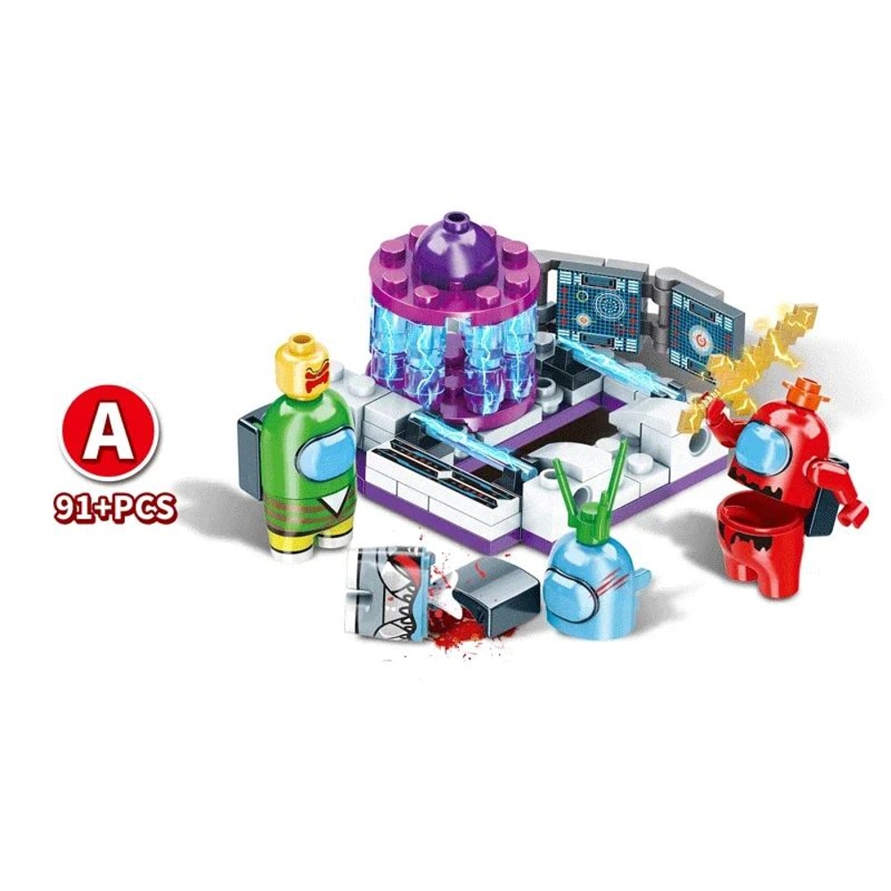 Space Werewolf Anime Building Block Set 5
