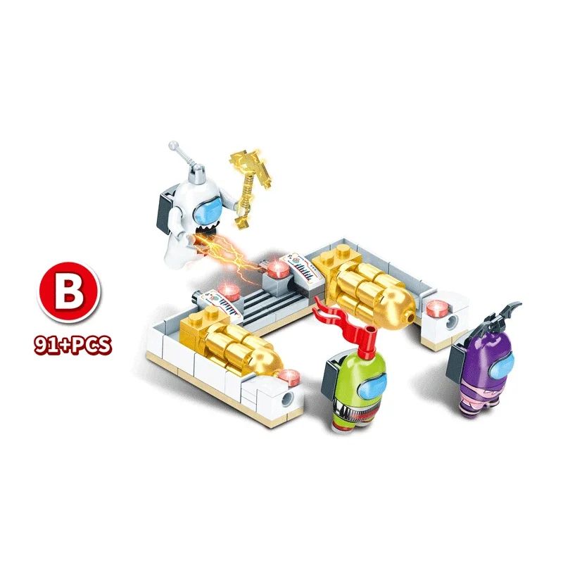 Space Werewolf Anime Building Block Set 6