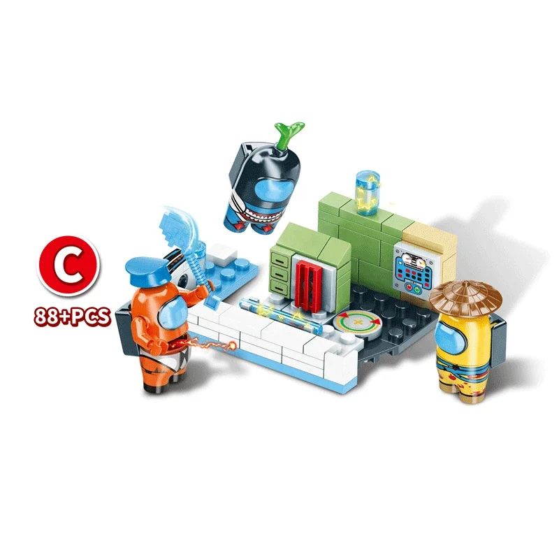 Space Werewolf Anime Building Block Set 7