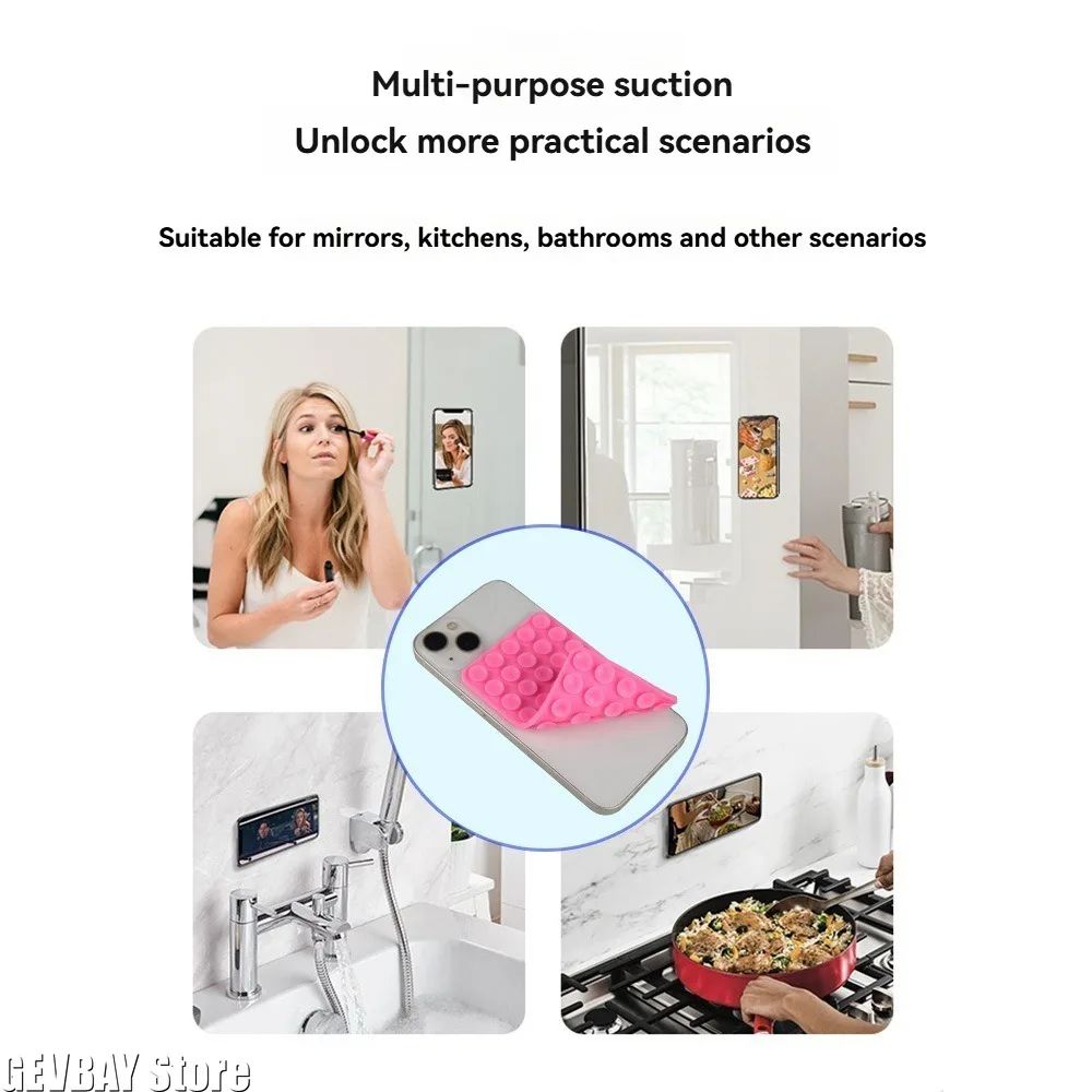 Silicone Suction Cup Phone Stand Grip 1